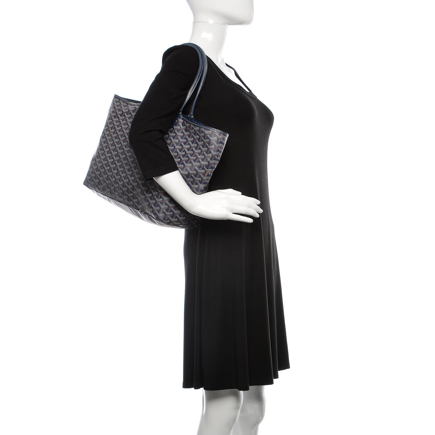 Goyardine Saint Louis PM Navy