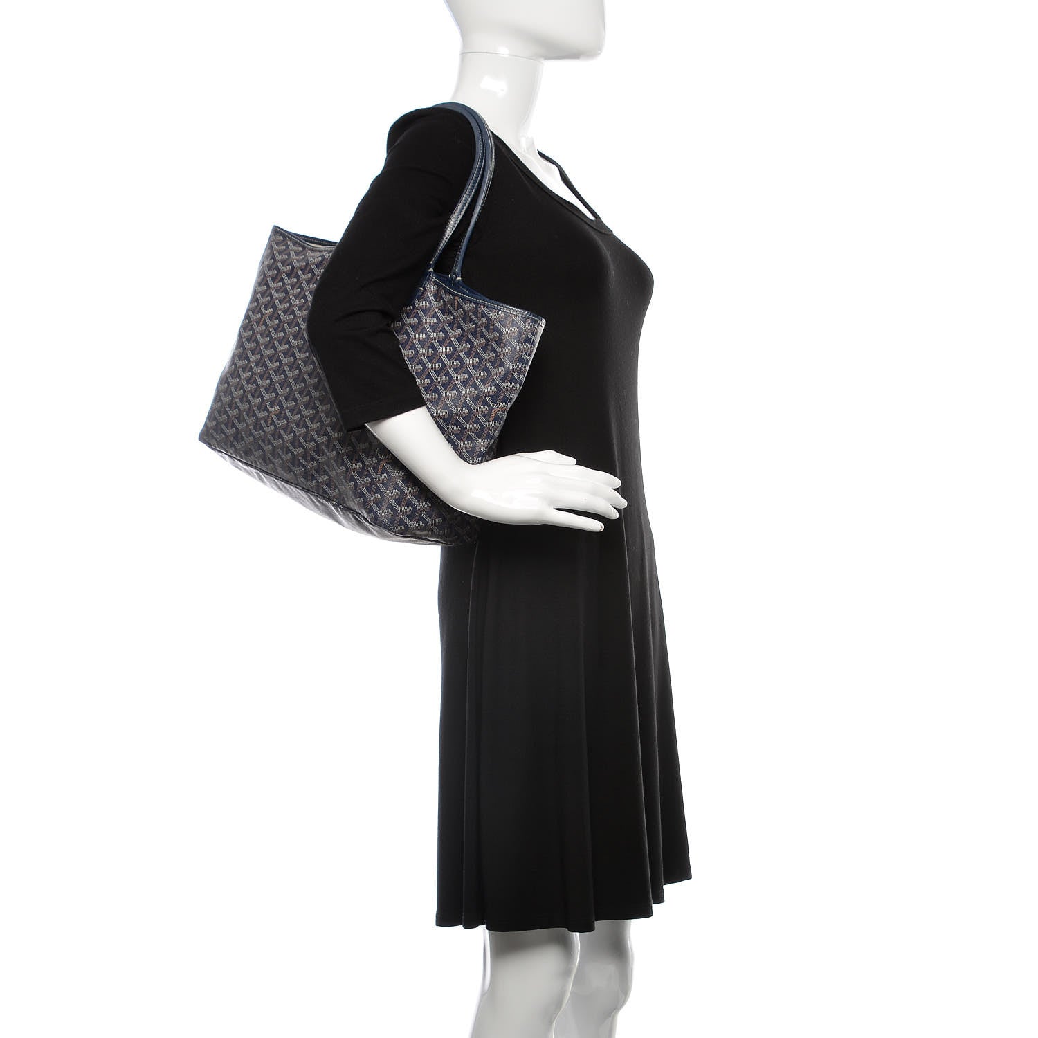 Goyard Goyardine Saint Louis PM Navy 2 of 18