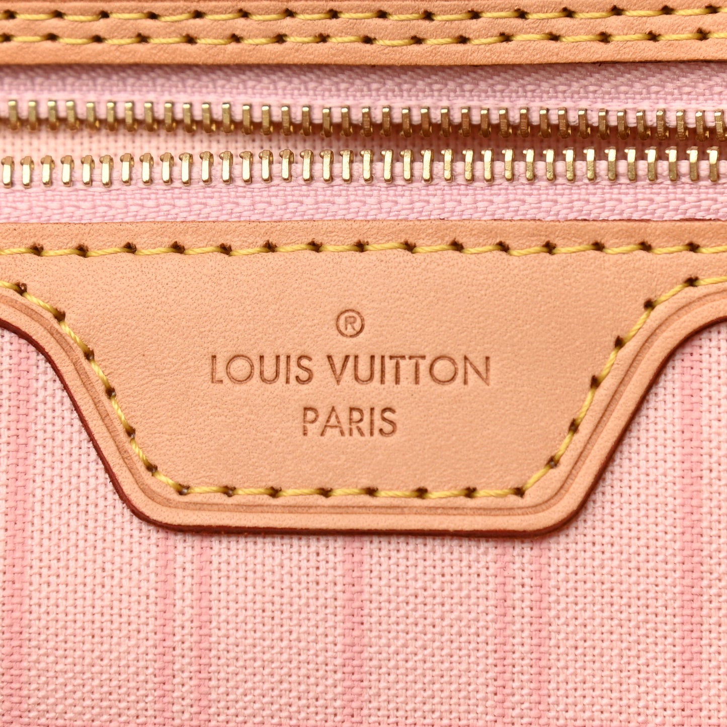 Damier Azur Neo Neverfull MM Rose Ballerine