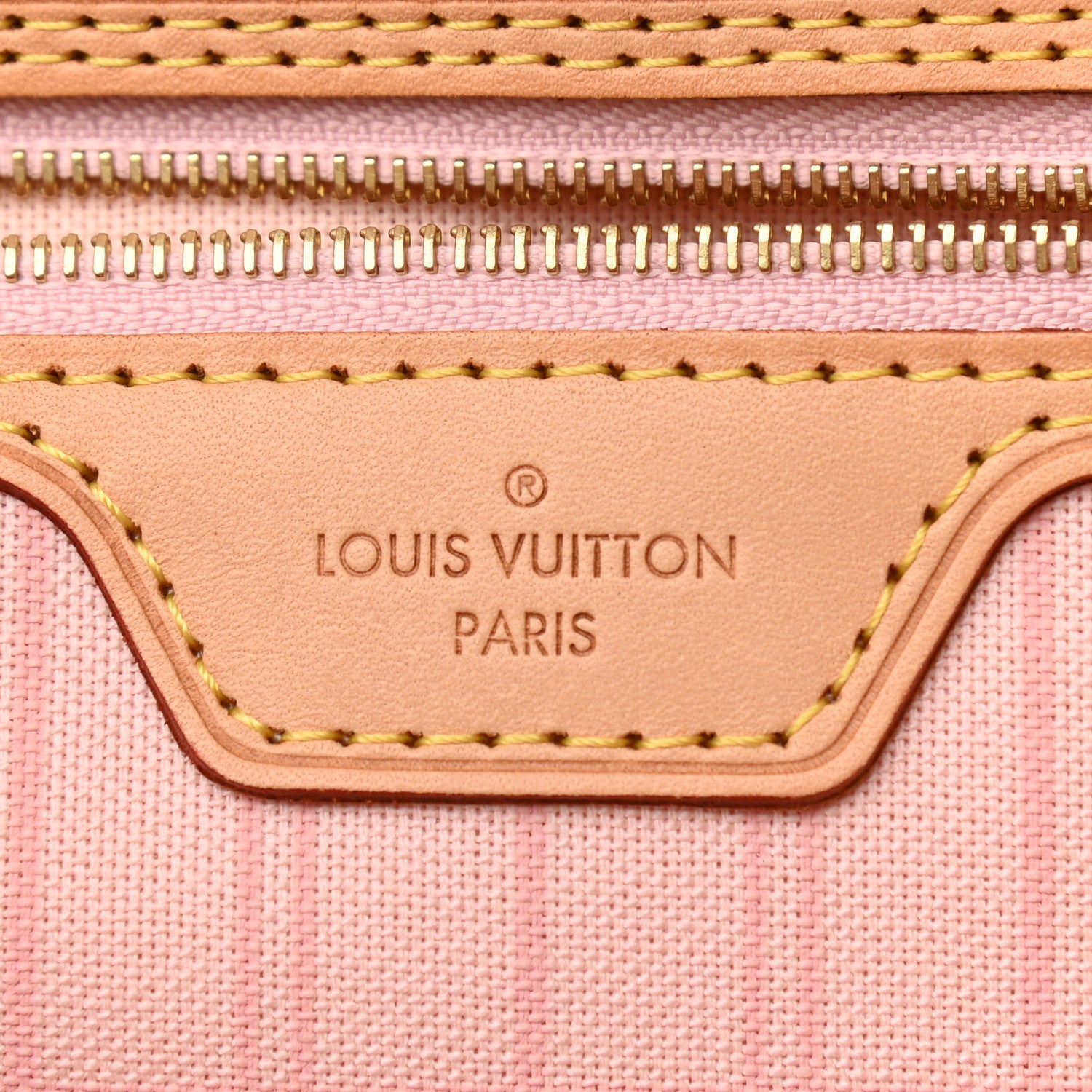 Louis Vuitton Damier Azur Neo Neverfull MM Rose Ballerine 7 of 14