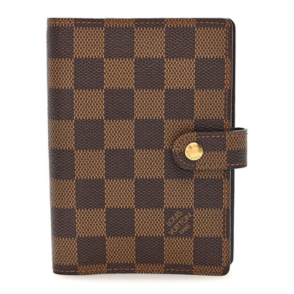 Louis Vuitton Damier Ebene Small Ring Agenda Cover 1 of 6