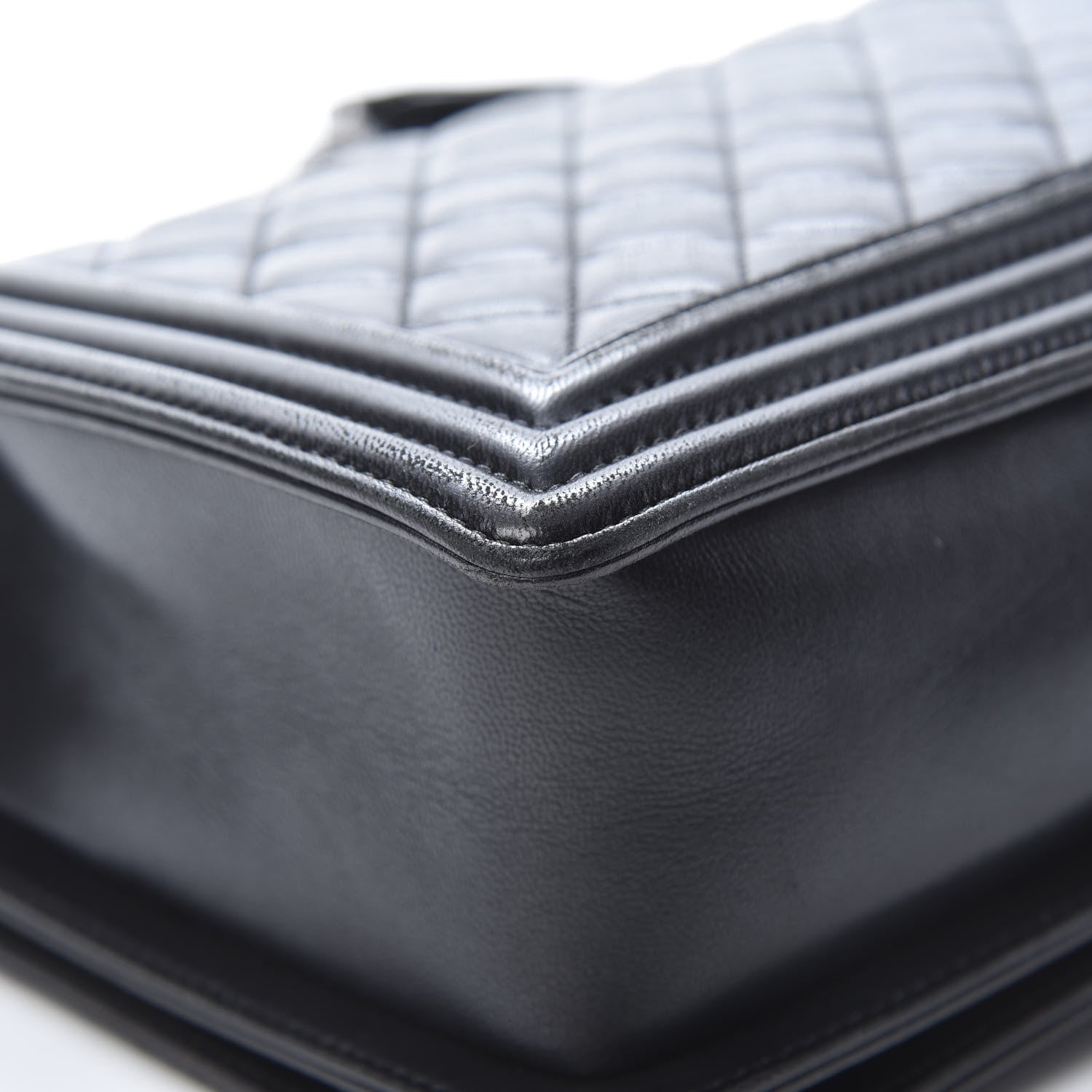 Chanel Calfskin Quilted New Medium Boy Flap Black 10 of 16