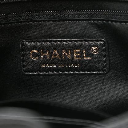 Chanel Caviar Quilted Petit Shopping Tote PST Black 6 of 9