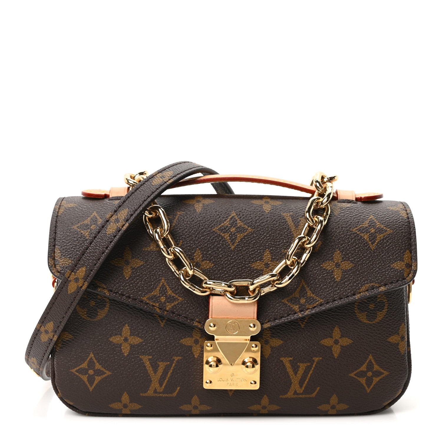 Louis Vuitton Monogram Pochette Metis East West 1 of 9