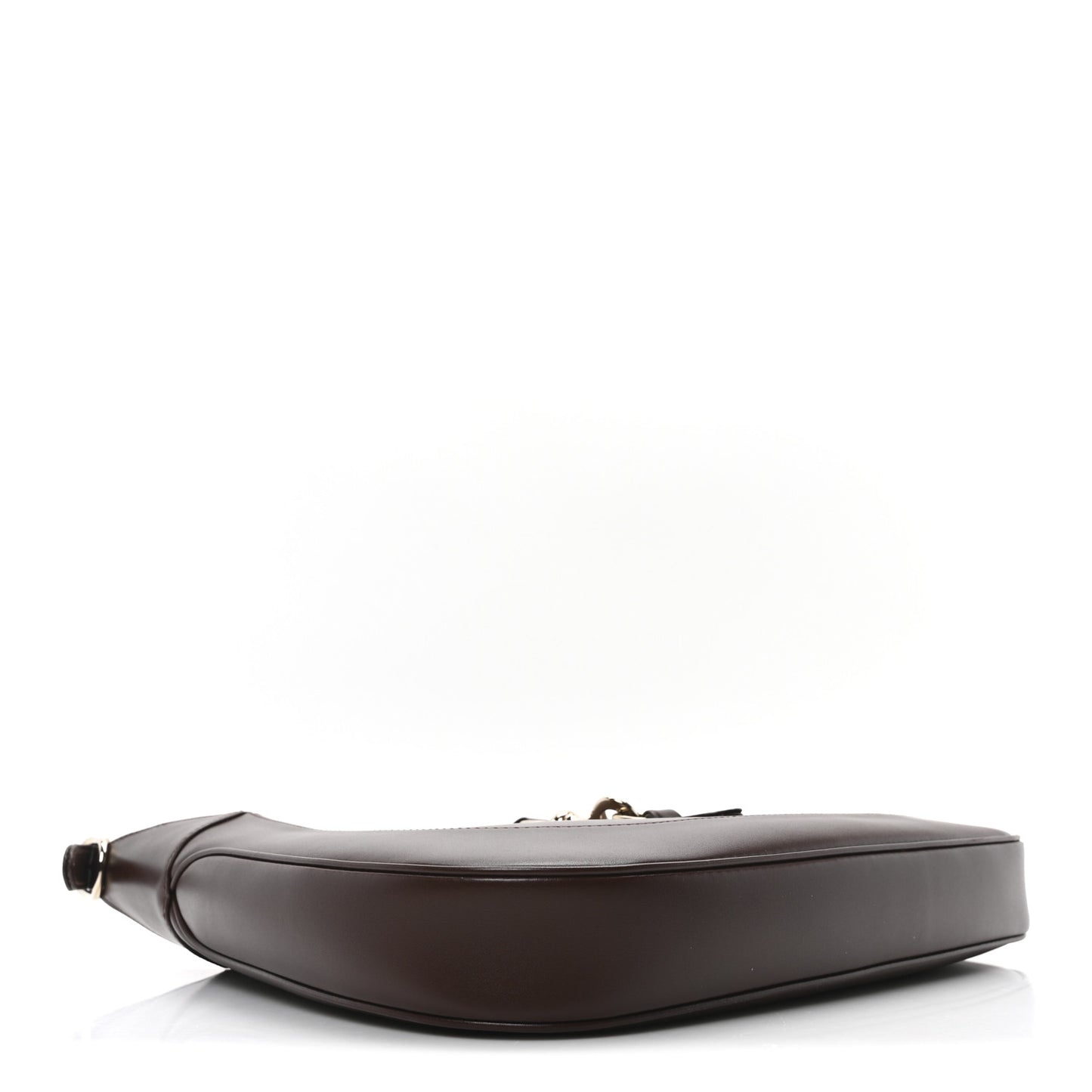 Ancora Calfskin Large Jackie Shoulder Bag Sweet Chestnut