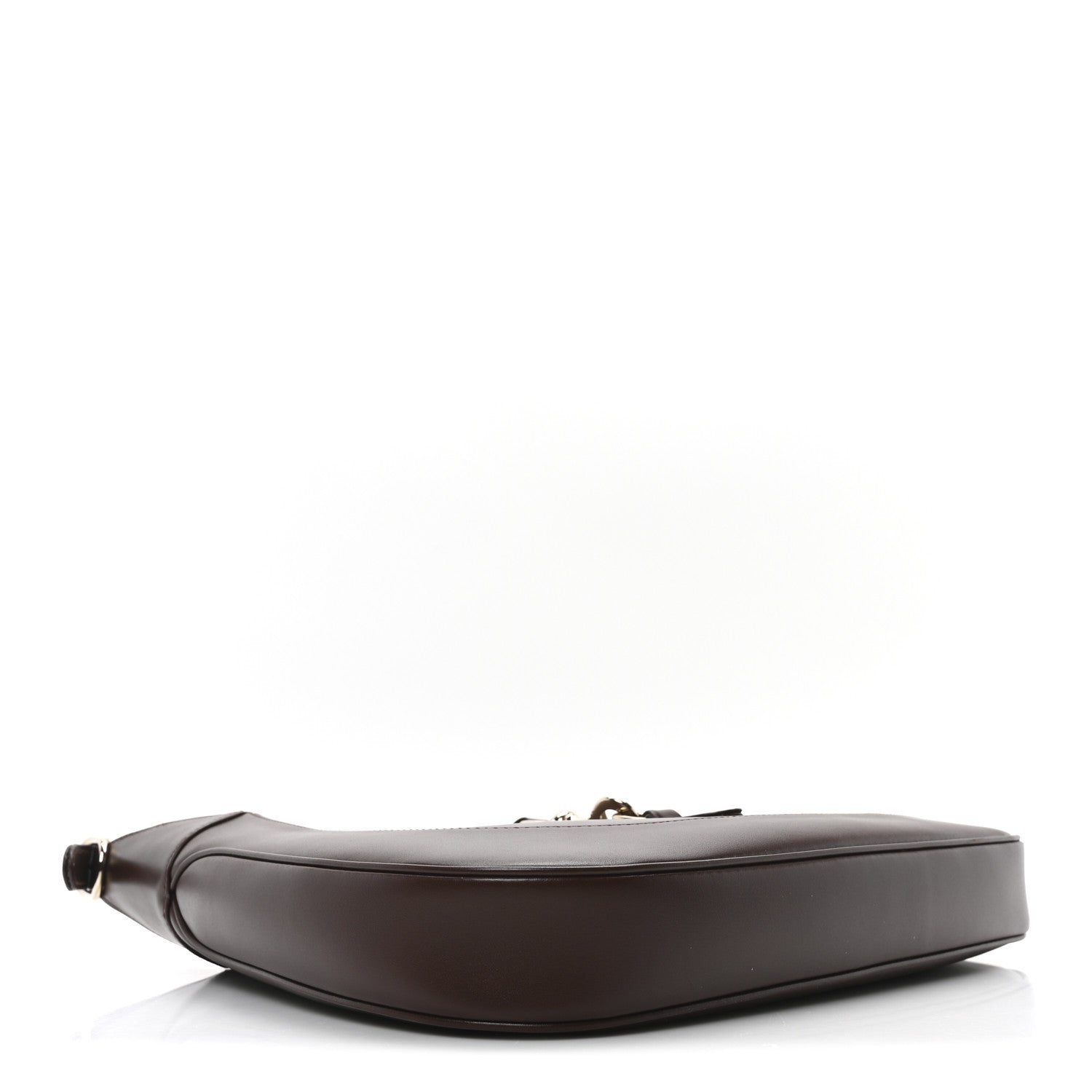 Gucci Ancora Calfskin Large Jackie Shoulder Bag Sweet Chestnut 4 of 9