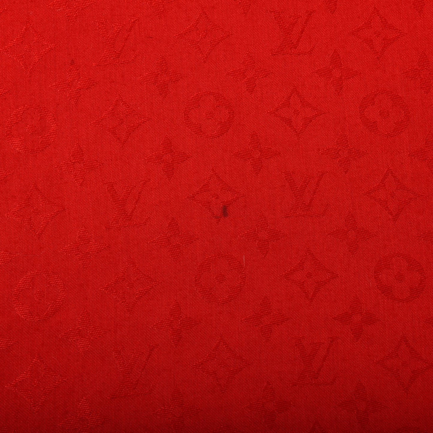 Silk Wool Monogram Shawl Pomme D'Amour