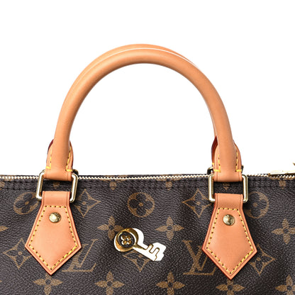 Louis Vuitton Monogram Love Lock Speedy Bandouliere 30 10 of 12