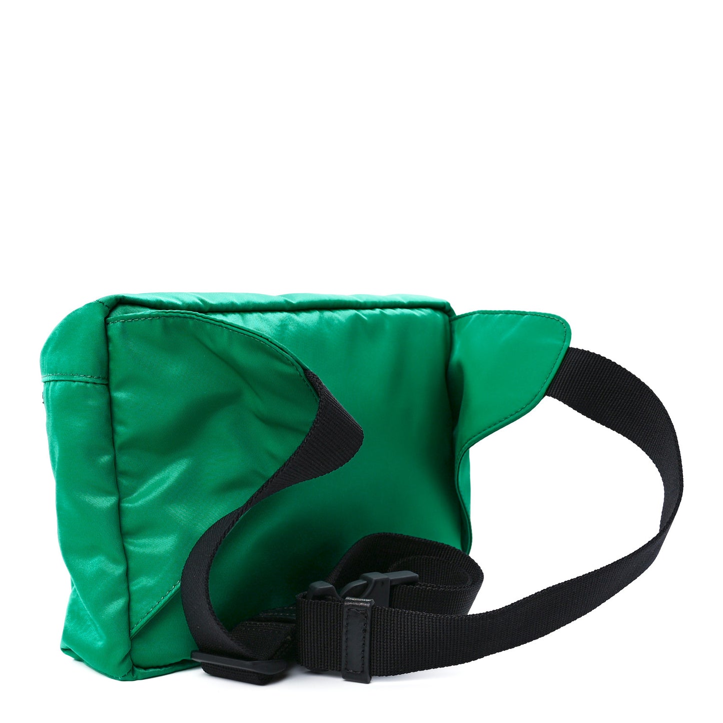 Nylon Palazzo Medusa Belt Bag Green