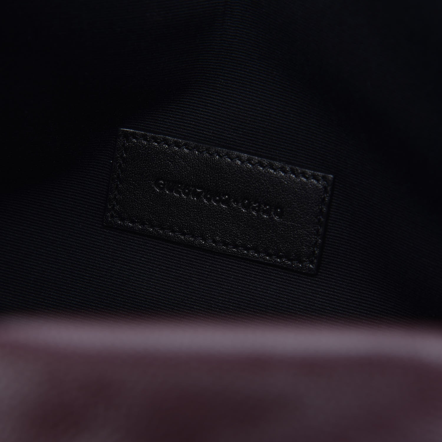 Saint Laurent Grain De Poudre Matelasse Chevron Monogram Envelope Clutch Rouge Legion 7 of 8