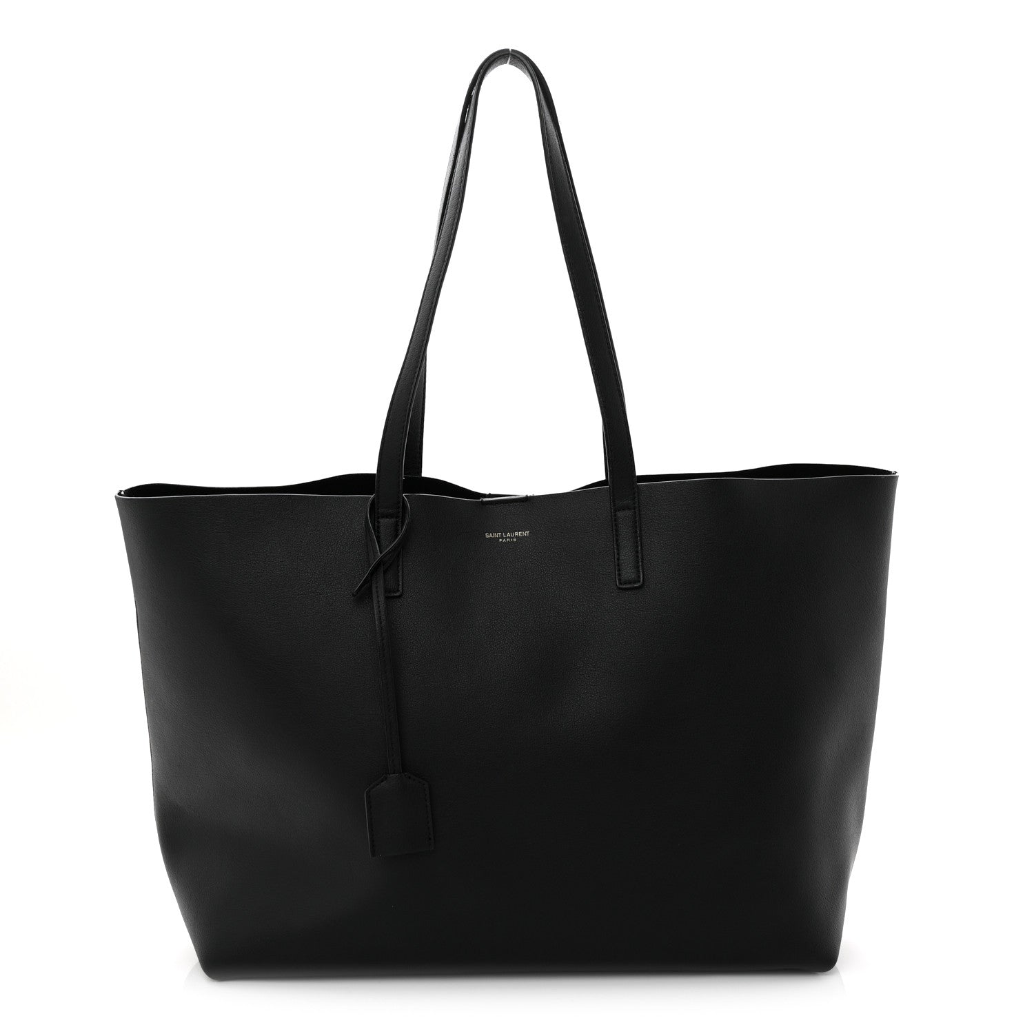 Saint Laurent Calfskin Large Shopping Tote Black 1 of 13