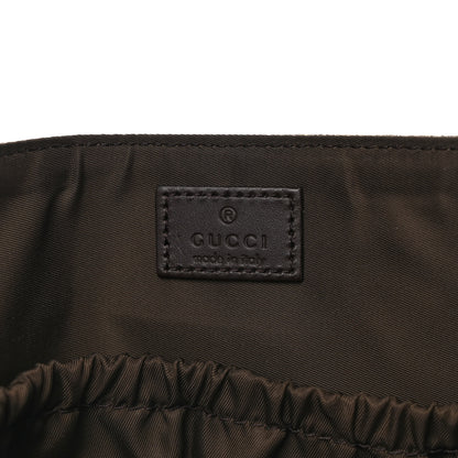 Gucci GG Plus Monogram Messenger Diaper Bag Dark Brown 6 of 9