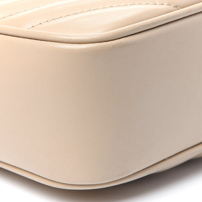 Saint Laurent Calfskin Matelasse Monogram Lou Camera Bag Nude Powder 21 of 29