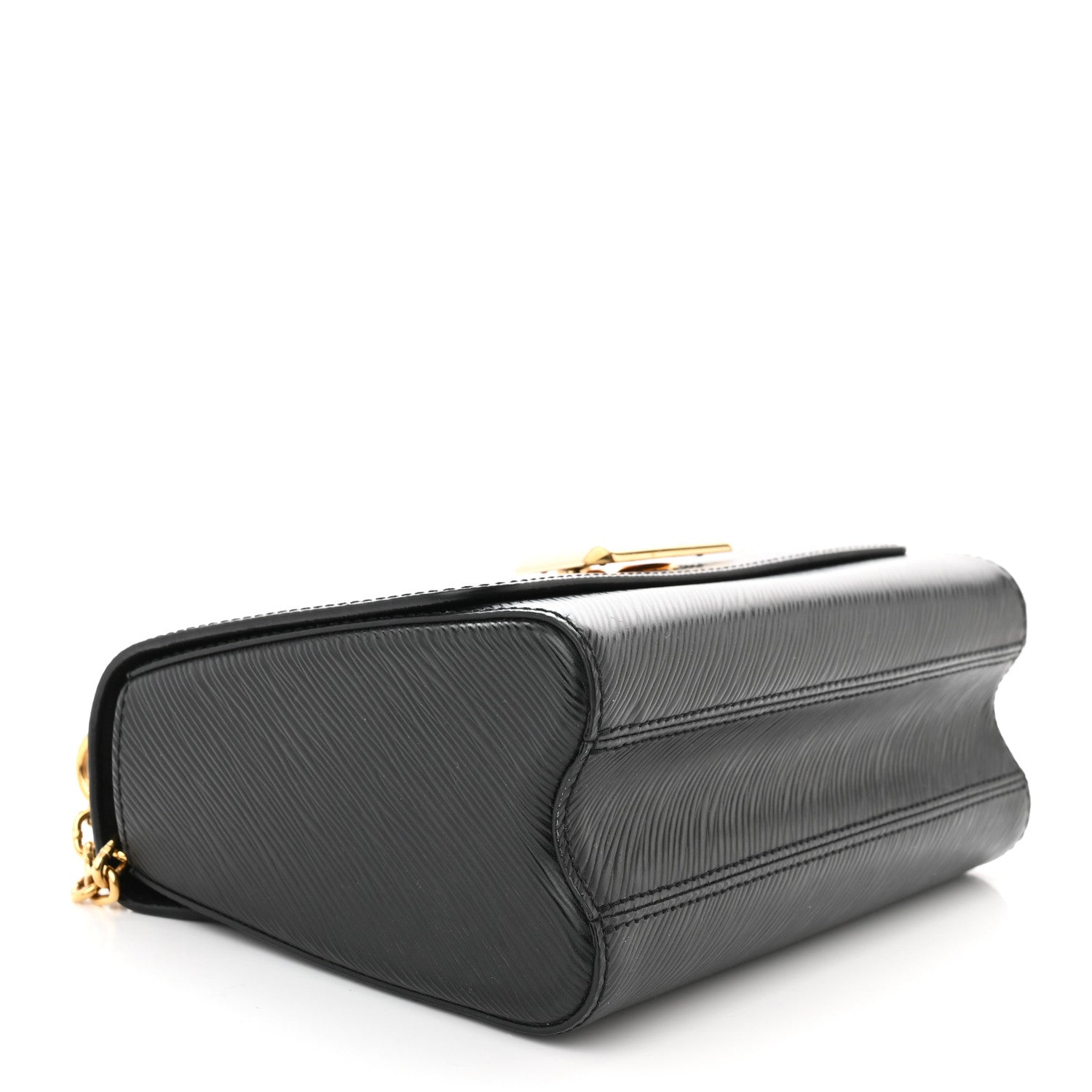 Louis Vuitton Epi Twist Shoulder Bag MM Black 4 of 10