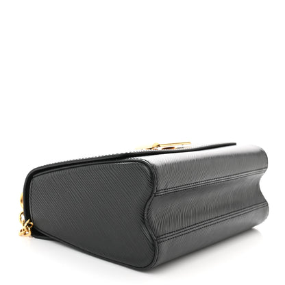 Louis Vuitton Epi Twist Shoulder Bag MM Black 4 of 10