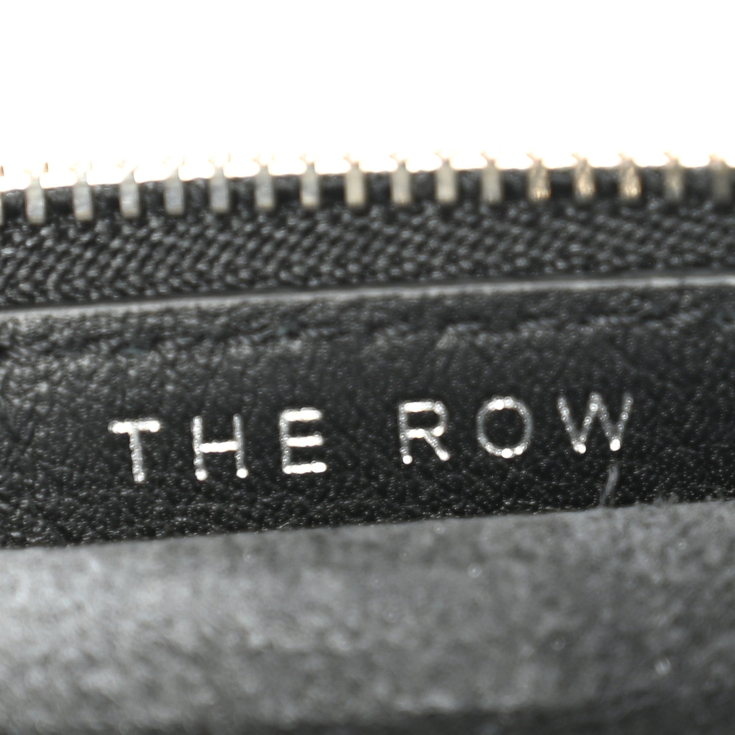 The Row Grained Calfskin Small Slouchy Banana Bag Black 6 of 10