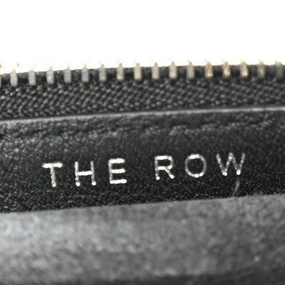 The Row Grained Calfskin Small Slouchy Banana Bag Black 6 of 10