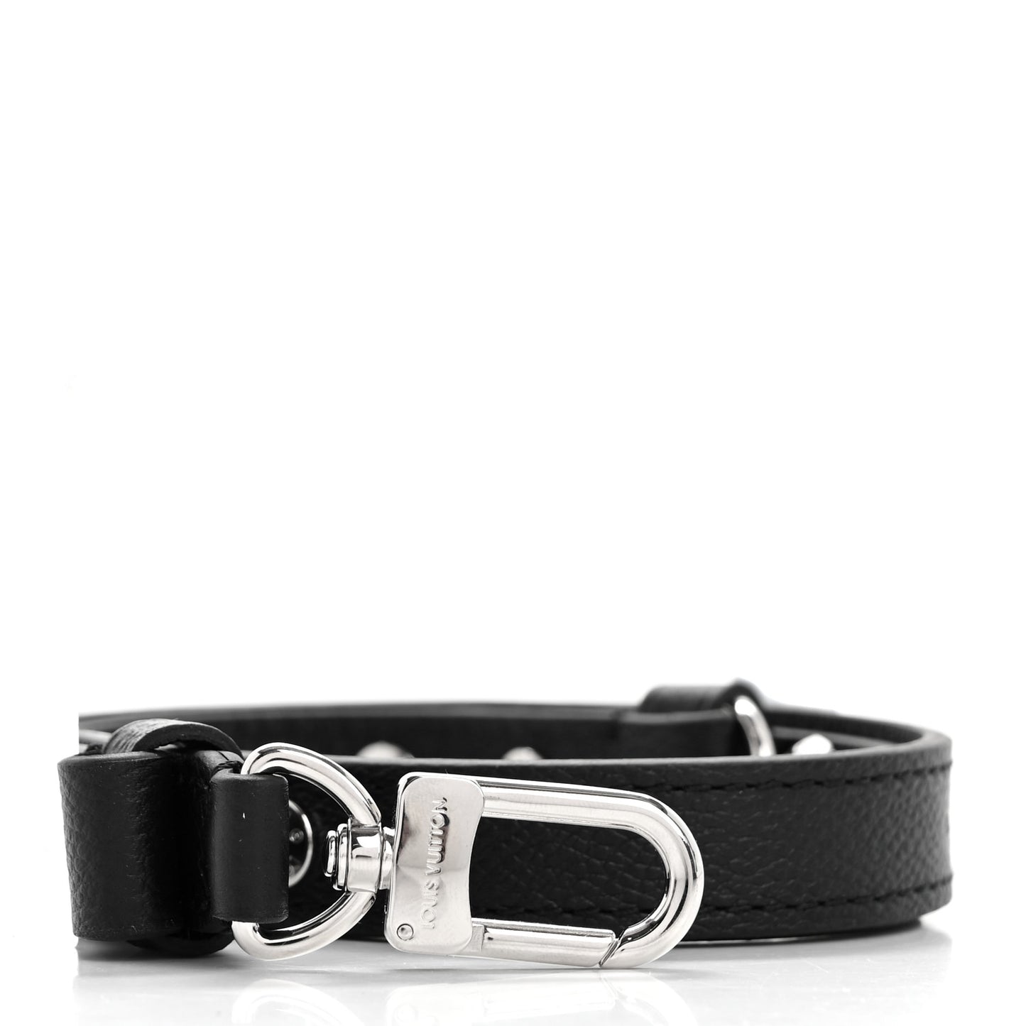 Calfskin Buci Shoulder Strap Black