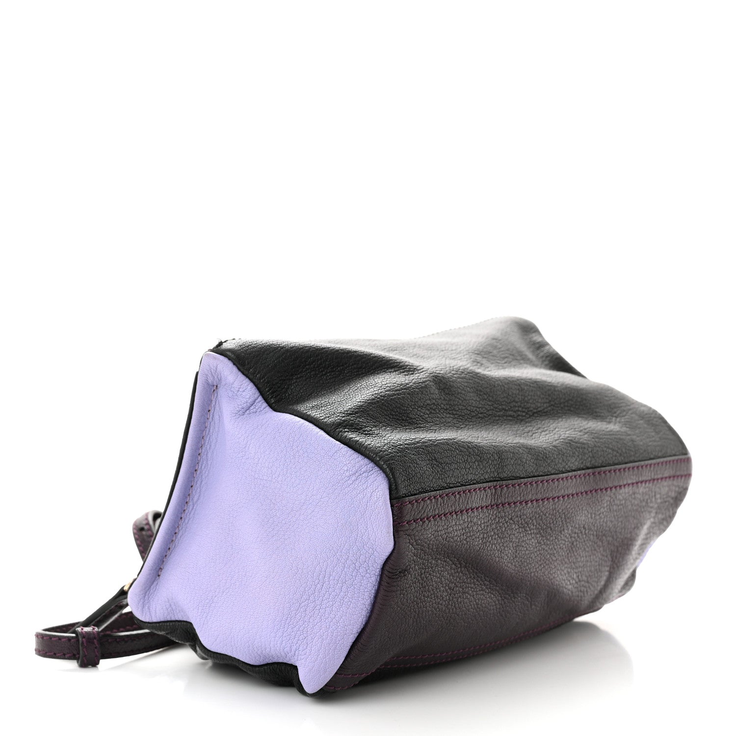 Givenchy Sugar Goatskin Mini Colorblock Pandora Aubergine 4 of 12