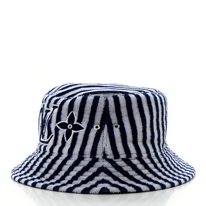 Louis Vuitton LV Graphical Reversible Bucket Hat L Blue 8 of 15