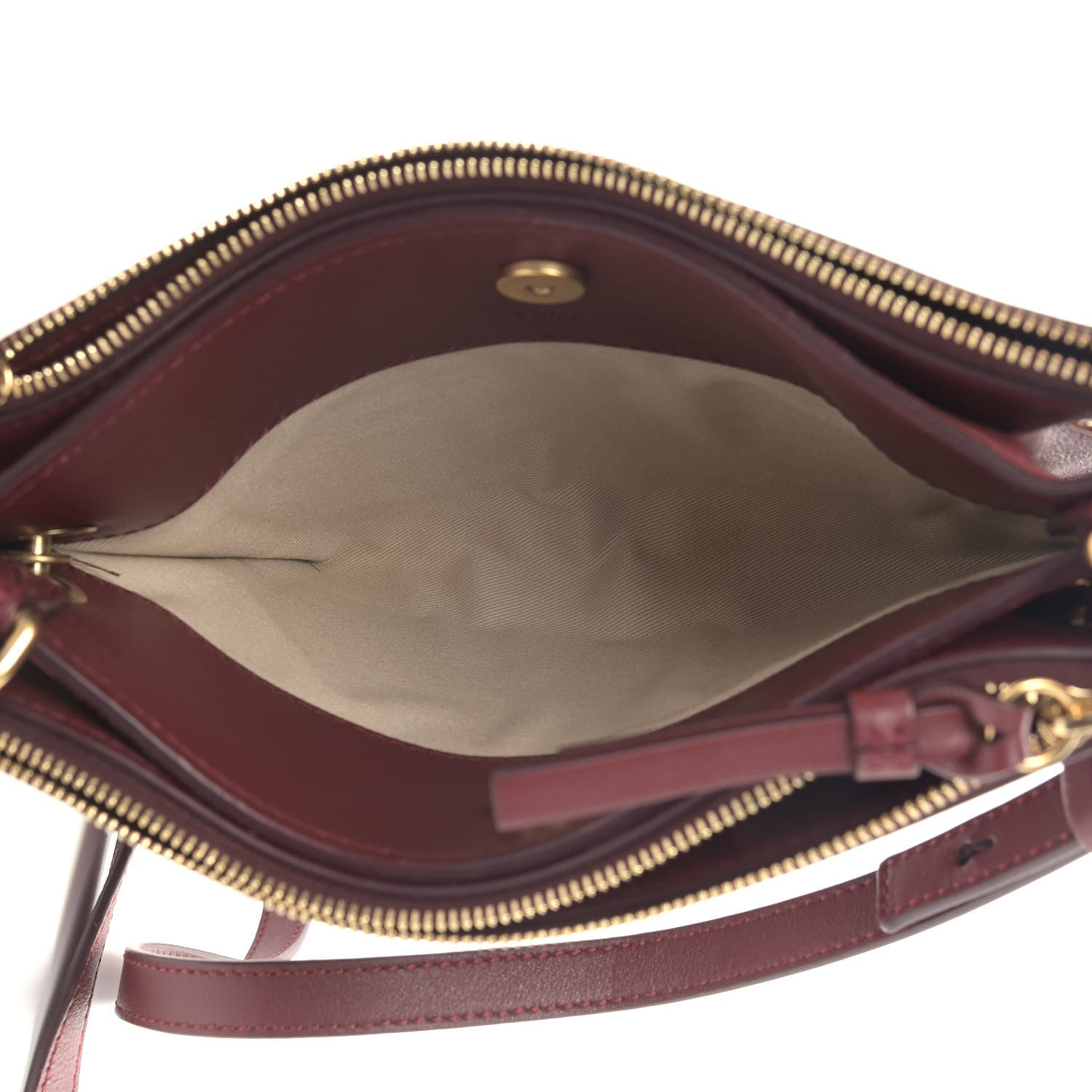 Chloe Calfskin Suede Roy Bag Plum Purple 5 of 11
