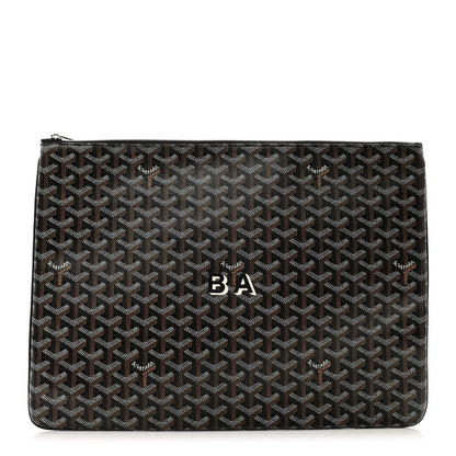 Goyard Goyardine Senat Pochette GM Black 1 of 6