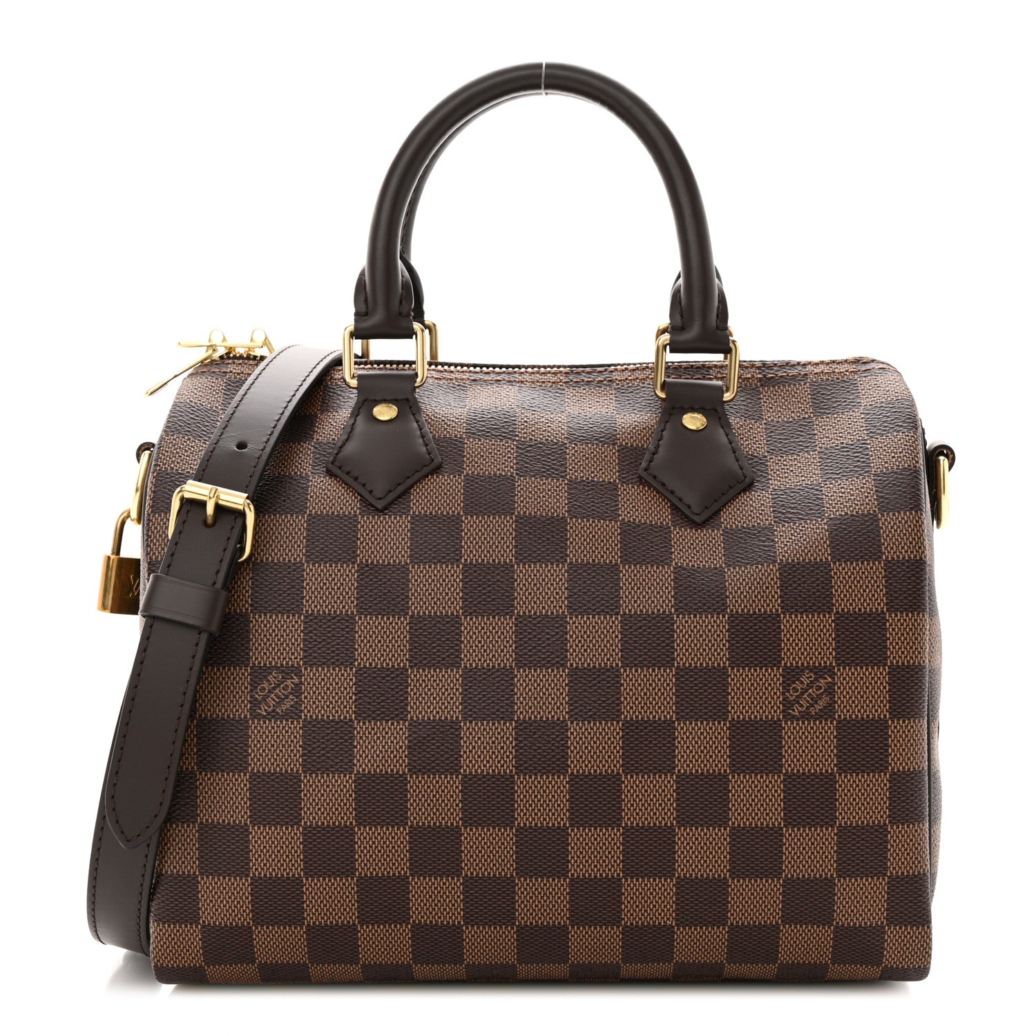 Louis Vuitton Damier Ebene Speedy Bandouliere 25 1 of 11