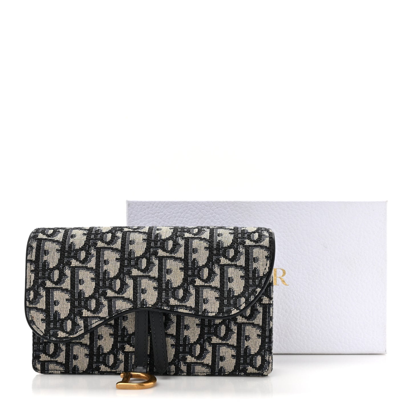 Oblique Saddle Belt Bag Blue