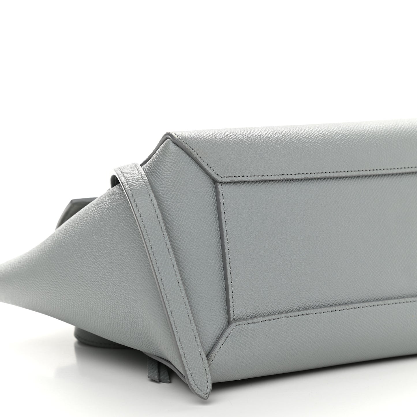 Grained Calfskin Micro Belt Bag Cloud