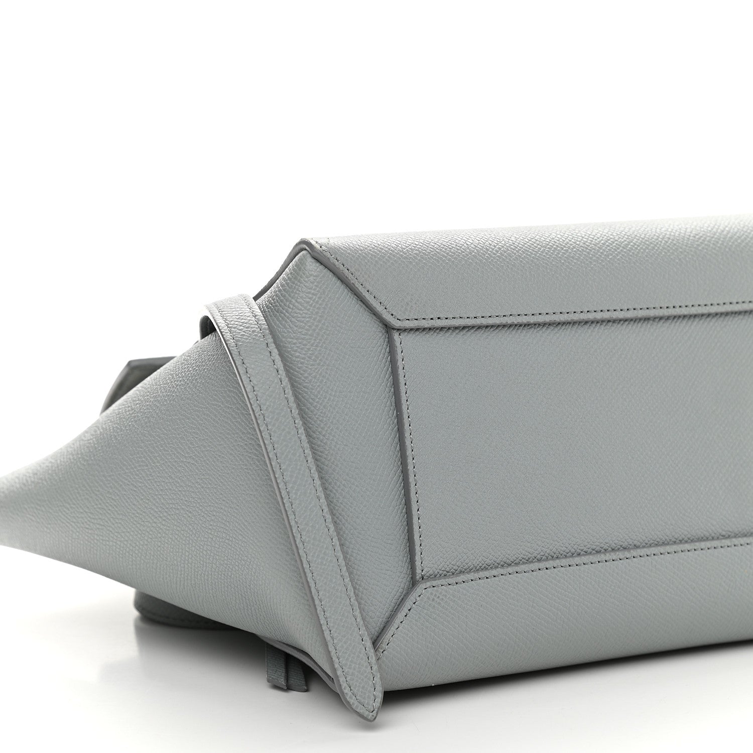 Celine Grained Calfskin Micro Belt Bag Cloud 8 of 10