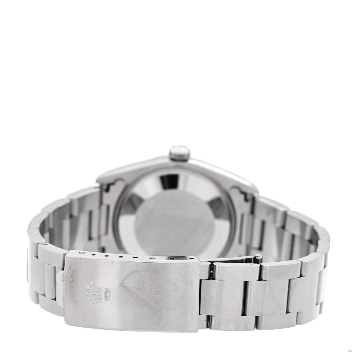 Stainless Steel 31mm Oyster Perpetual Watch Black 77080