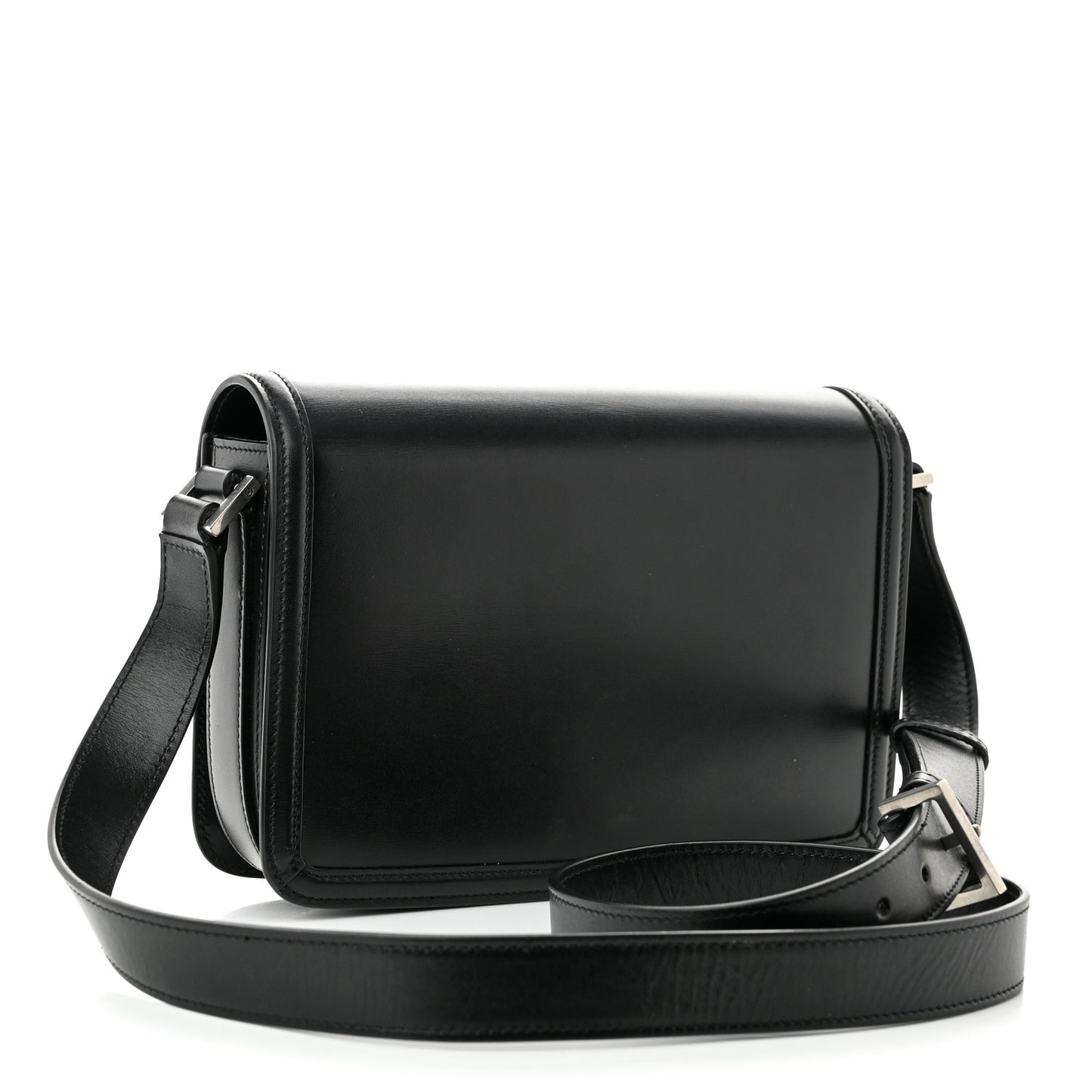 Box Calfskin Monogram Medium Solferino Satchel Black
