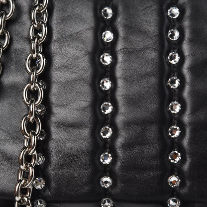Tom Ford Lambskin Quilted Crystal Small Natalia Chain Bag Black 11 of 11