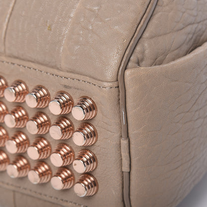 Alexander Wang Pebbled Lambskin Rockie Latte Rose Gold Hardware 11 of 14