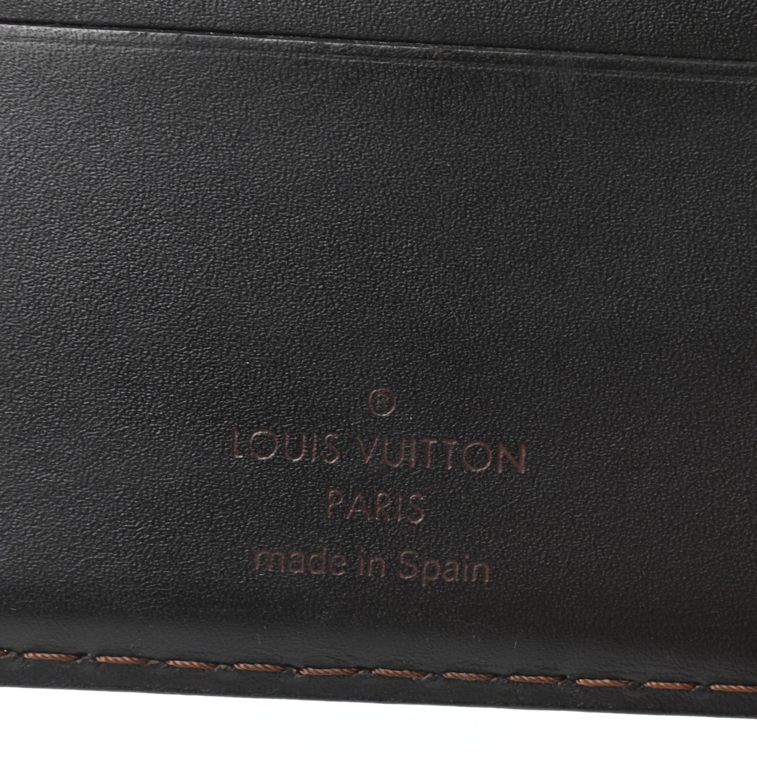 Louis Vuitton Utah 6 Cards Bill Holder Wallet Coffee 12 of 13