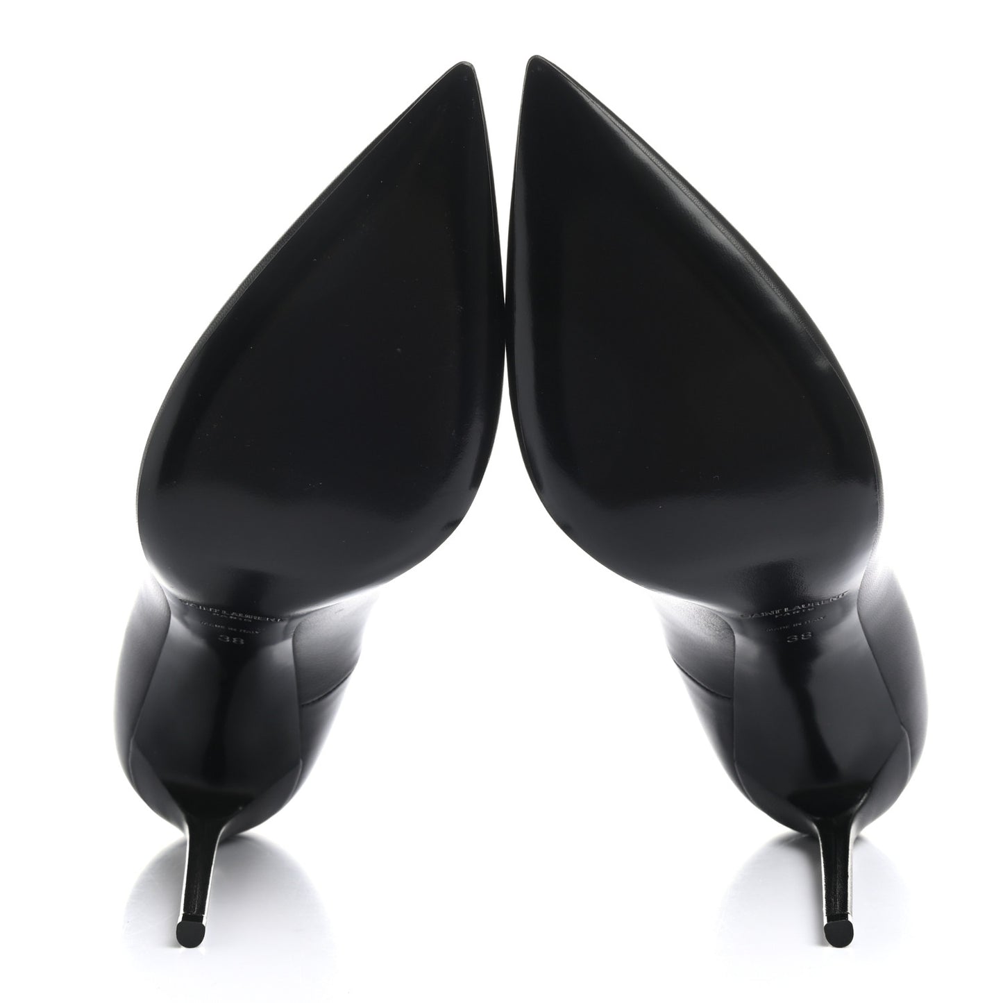 Calfskin Zoe 105 Pumps 38 Black