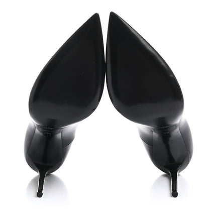 Saint Laurent Calfskin Zoe 105 Pumps 38 Black 5 of 9
