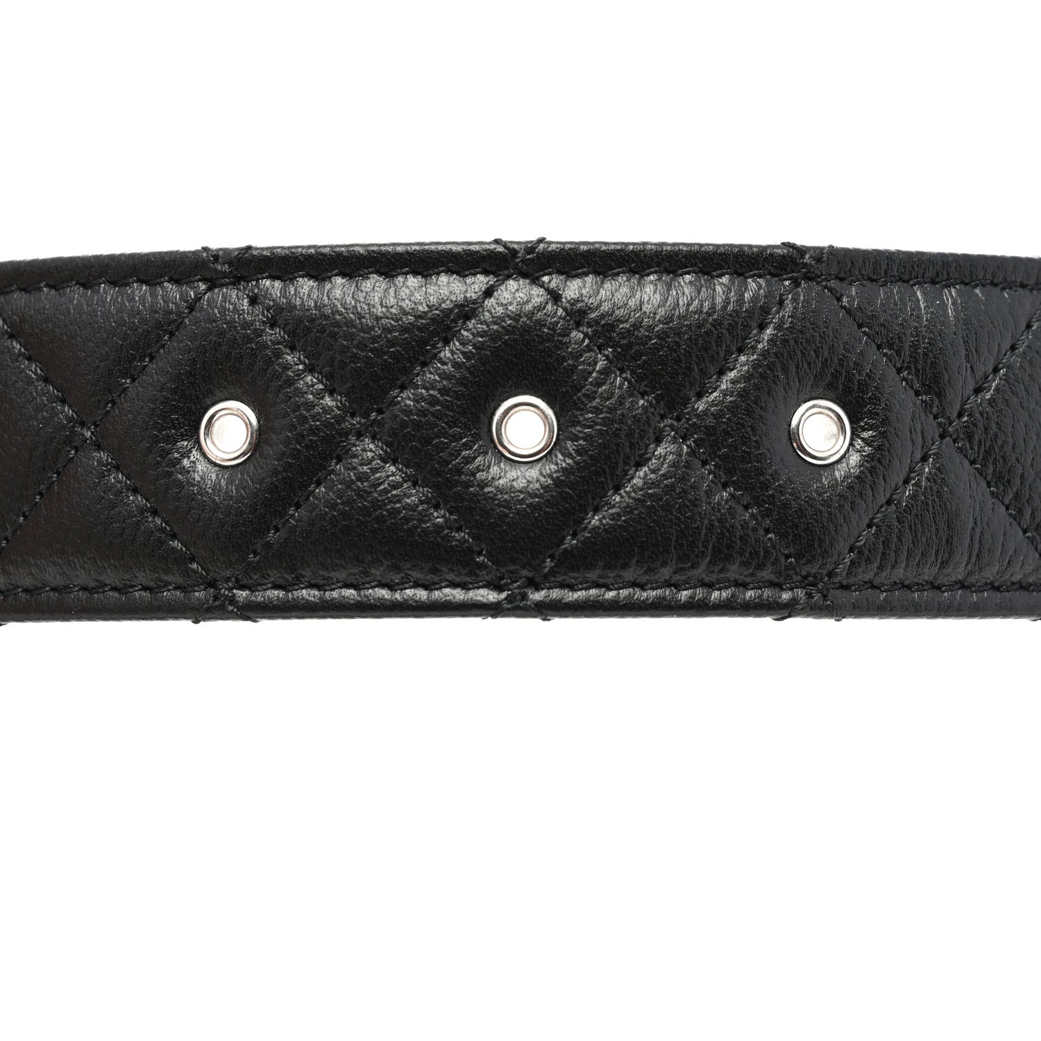 Chanel Caviar Quilted CC Chain Belt 80 32 Black 6 of 7