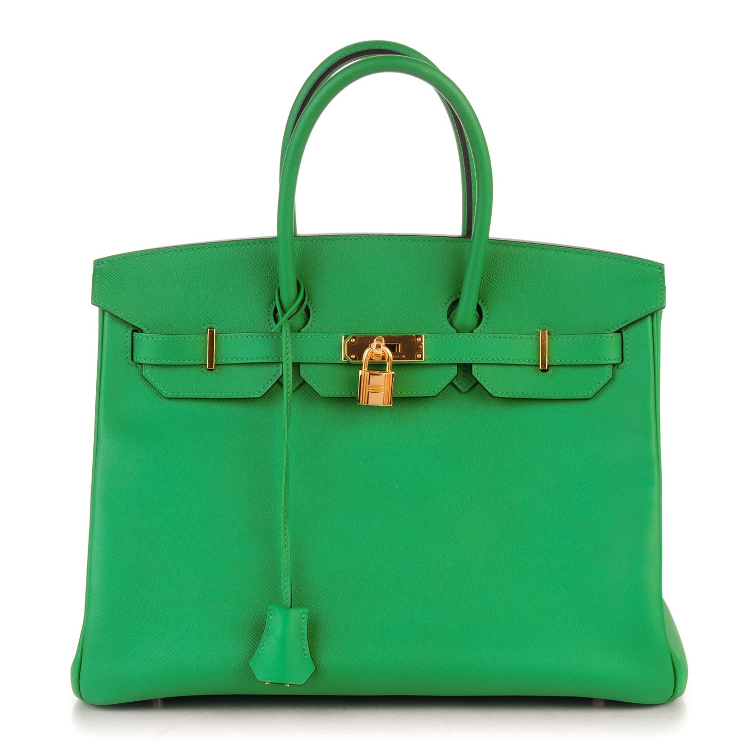 Epsom Birkin 35 Bambou