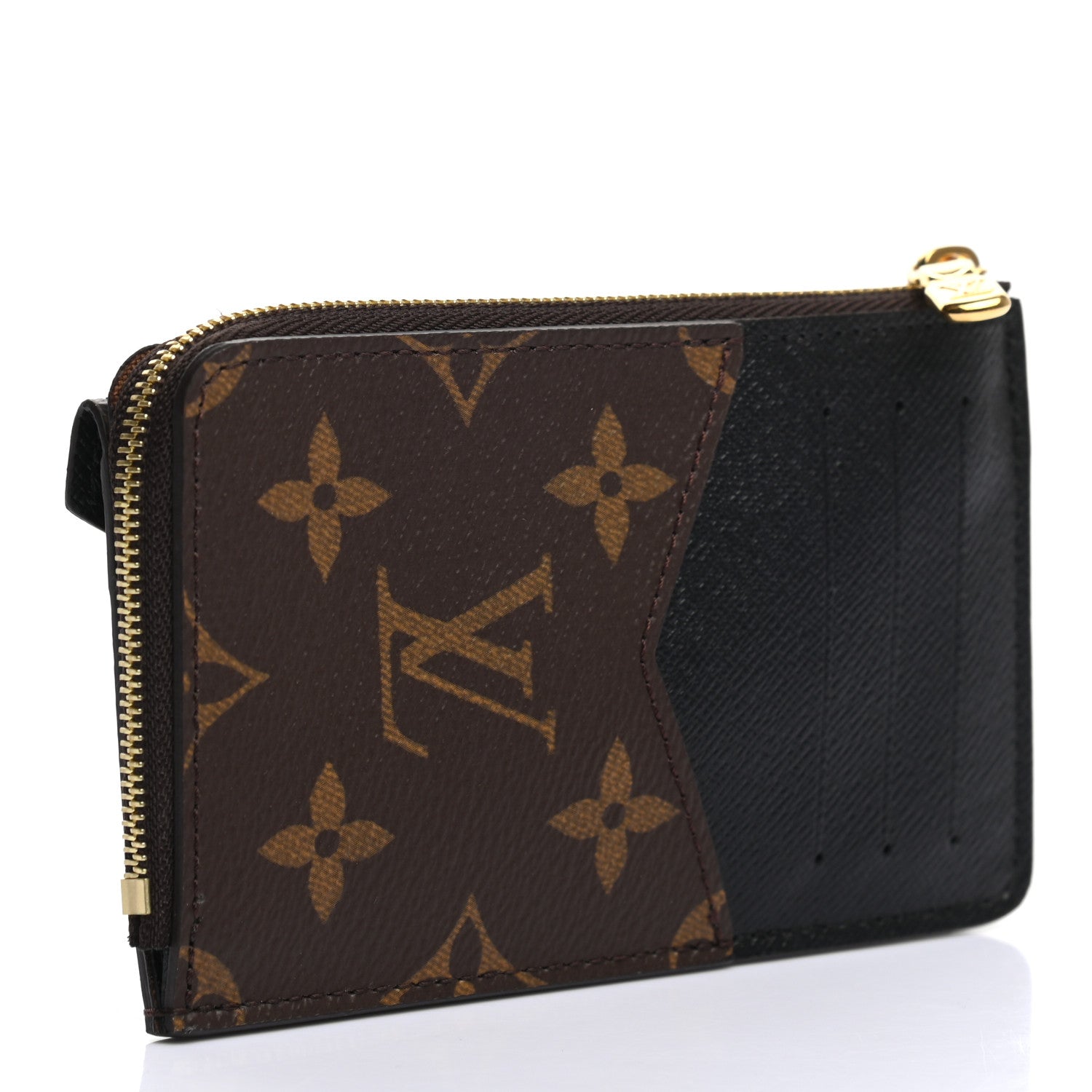 Louis Vuitton Monogram Recto Verso Card Holder Black 3 of 7