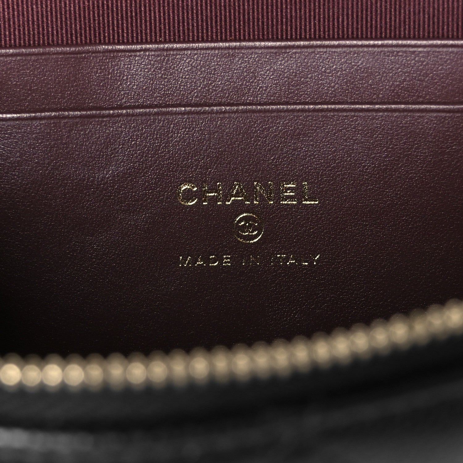 Chanel Caviar Quilted Top Handle Slim Vanity With Chain Black 6 of 11