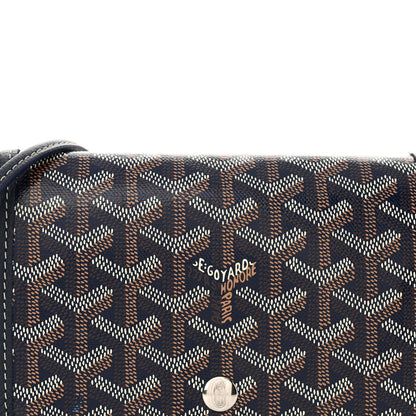 Goyard Goyardine Plumet Wallet Clutch Navy 8 of 11