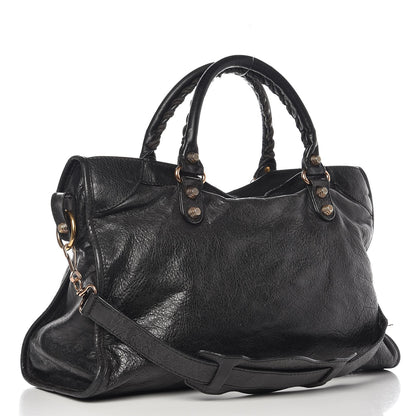 Balenciaga Agneau Giant 12 Rose Gold Hardware City Black 4 of 14