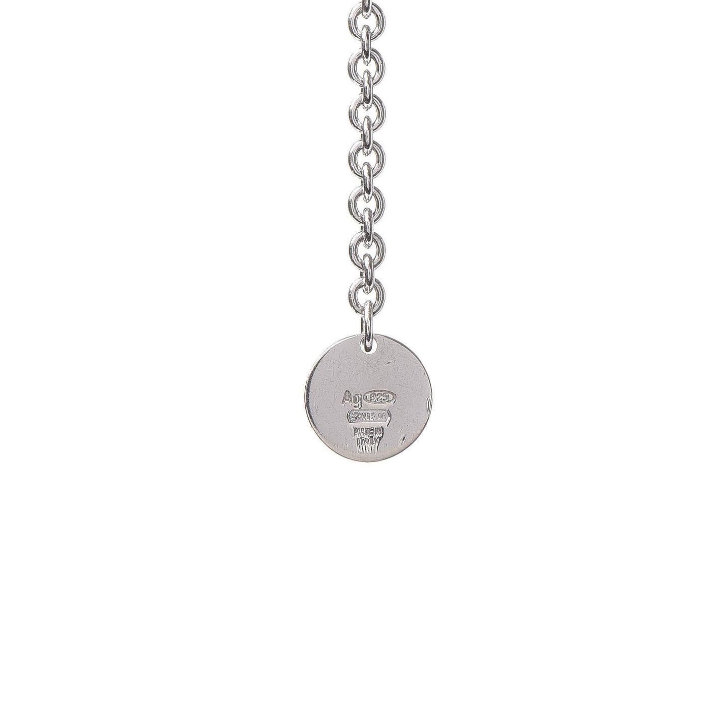 Sterling Silver Ceramic Save The Children Pendant Necklace