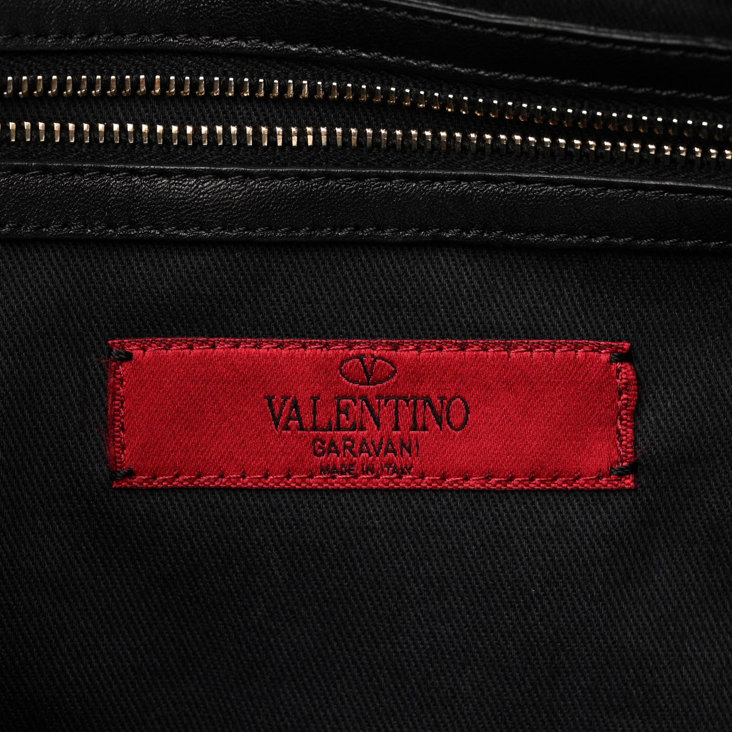 Valentino Garavani Vitello Va Va Voom Tote Black 6 of 10