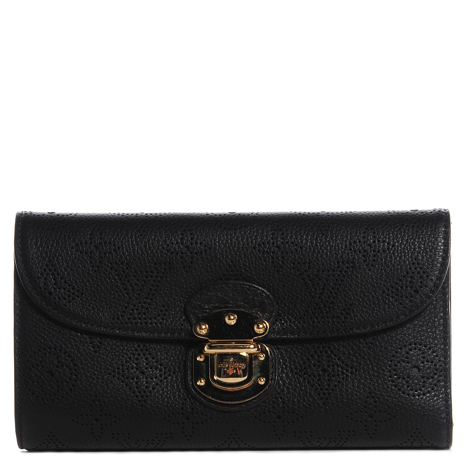 Louis Vuitton Mahina Amelia Wallet Black 1 of 7