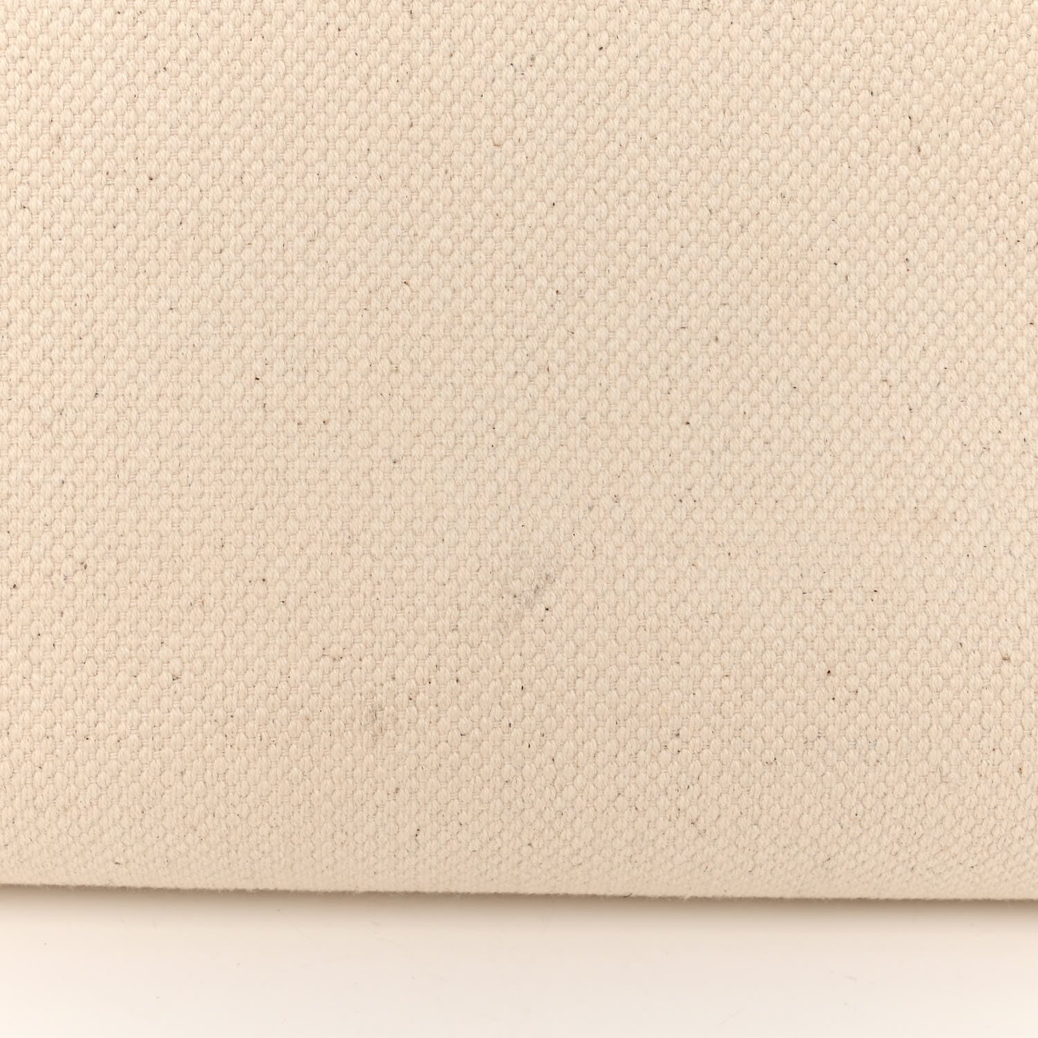 Celine Canvas Calfskin Logo Print Horizontal Cabas Natural Tan 11 of 11