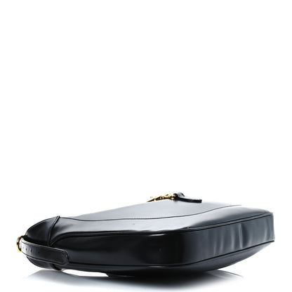 Gucci Boarded Dyana Lux Calfskin Medium Jackie 1961 Hobo Black 4 of 17