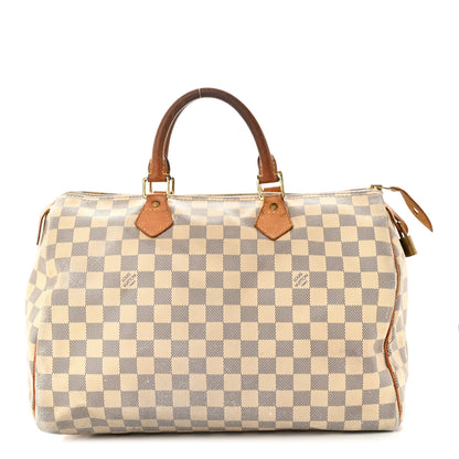 Louis Vuitton Damier Azur Speedy 35 1 of 17