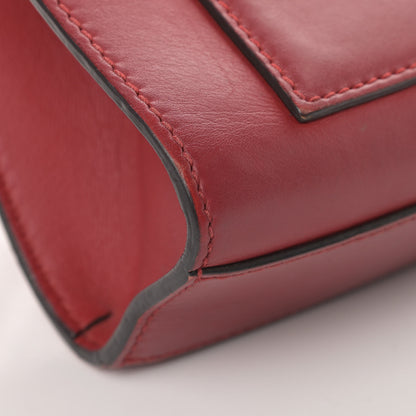 Gucci Calfskin Small Padlock Shoulder Bag Hibiscus Red 17 of 21